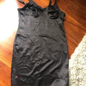 Ruby Ribbon Sheer Slip